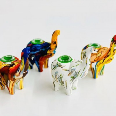 SILICON ELEPHANT PIPE SP583 1CT